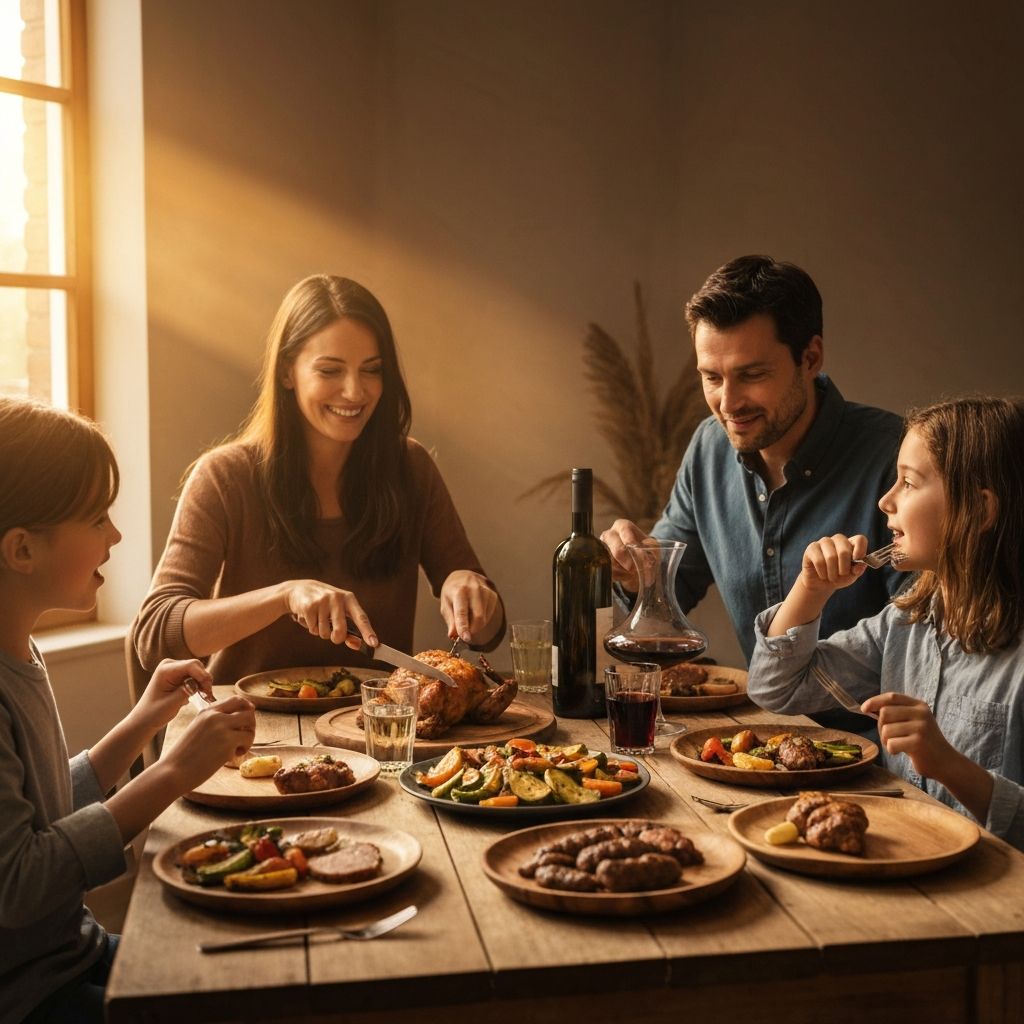 Evening eating transition